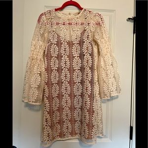 Fun boho lace cutout Michael Kors dress